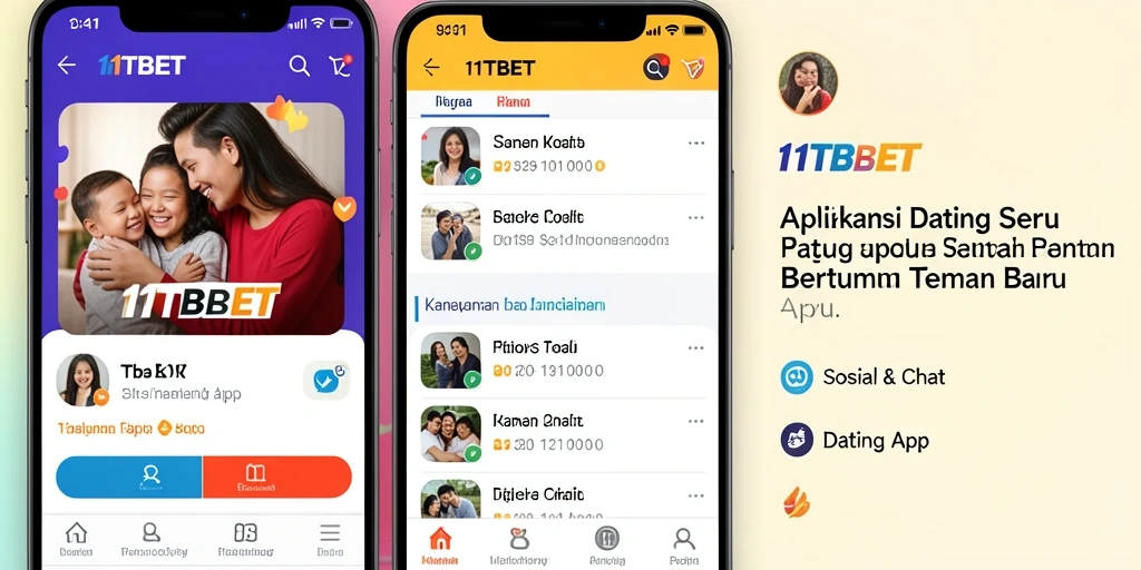 Antarmuka aplikasi 11TBET yang interaktif dan modern.