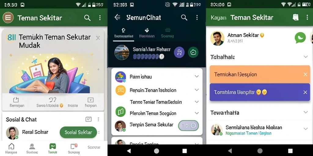 Tampilan antarmuka 8II yang menarik dan ramah pengguna.