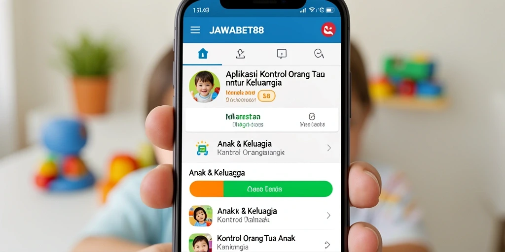 Tampilan antarmuka JAWABET88 yang ramah pengguna dan mudah diakses.