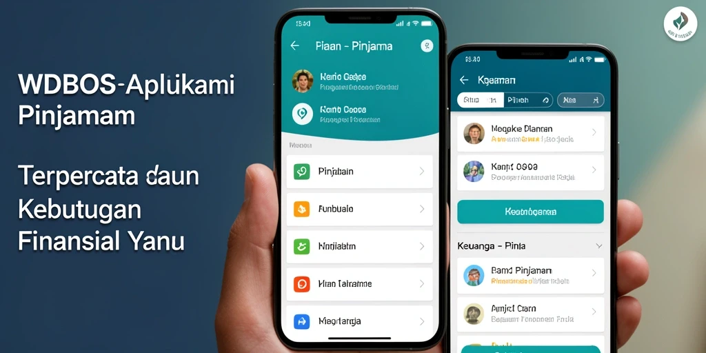 Tampilan antarmuka WDBOS yang modern dan fungsional untuk pengajuan pinjaman.